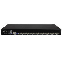 8 Port 1U Rackmount USB PS/2 KVM Switch with OSD Based Computer Systems