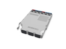 Tap Module Single-mode Edge (OS2) two red LC duplex adapters labeled TAP four blue LC duplex adapters labeled LIVE CORNING ETM-5A-G