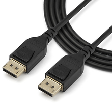 Slim DisplayPort 1.4 Cable 8K 60Hz HBR3 HDR Gold-Plated Super UHD DP to DP Monitor Cord Video Cable Black