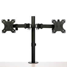 Desk Mount Dual Monitor Arm Desk Clamp Grommet VESA Monitor Mount for up to 32 inch Displays