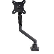 Desk Mount Monitor Arm with 2x USB 3.0 ports Slim Full Motion Adjustable Single Monitor