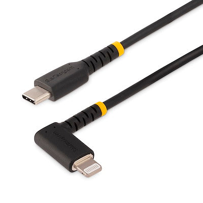USB C to Lightning Cable USB 2.0 to Right Angle Lightning Cord 3ft (1m) Durable