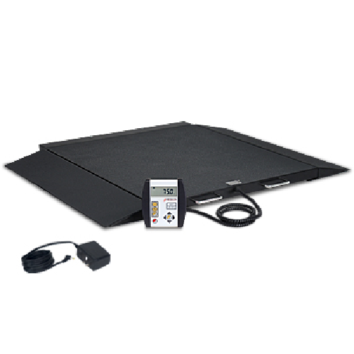 Digital Portable Wheelchair Scale with AC Adapter Detecto 6400-AC