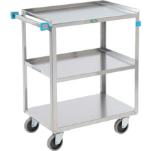 Steel Utility Cart W/3 Shelves 500 Lb Capacity 27-5/8"L X 16-3/4"W X 32"H Lakeside 411