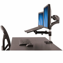 Desk Mount Monitor Arm with Laptop Stand Full Motion