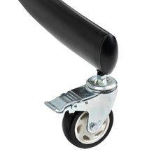 Height Adjustable TV Mount Mobile Display Cart w Equipment Shelves Rolling TV Cart on Wheels