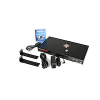 8 Port Rackmount USB PS/2 Digital IP KVM Switch at the BIOS Level