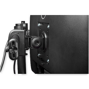 Desk mount Dual Monitor Arm Cross Bar Grommet Desk Clamp Mount