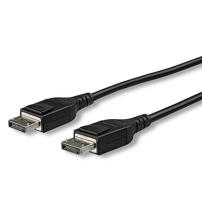 50' DisplayPort Active Optical Cable 8K 60Hz/4K 120Hz Video HDCP 2.2 HDR10 HBR3 Fiber Optic DisplayPort 1.4 Cable