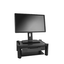 Monitor Riser Drawer Height Adjustable