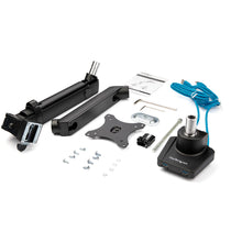 Desk Mount Monitor Arm with 2x USB 3.0 ports Slim Full Motion Adjustable Single Monitor