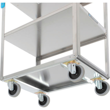 Steel Utility Cart W/3 Shelves 500 Lb Capacity 27-5/8"L X 16-3/4"W X 32"H Lakeside 411