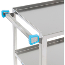Steel Utility Cart W/3 Shelves 500 Lb Capacity 27-5/8"L X 16-3/4"W X 32"H Lakeside 411