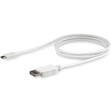 USB Type C DP Alt Mode to DP Monitor Video Cable Works w Thunderbolt 3 White CDP2DPMM1MW