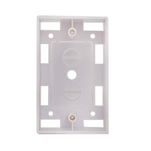 Single Gang Surface Mount Junction Box White 022-117WH/D (Pack of 100)