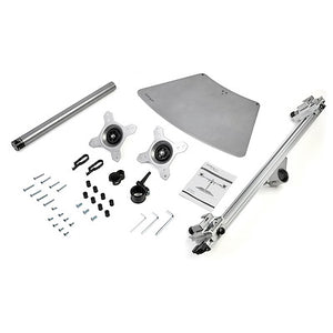 Dual Monitor Stand Ergonomic Free Standing Dual Monitor Desktop Stand for two 24 VESA Mount Displays