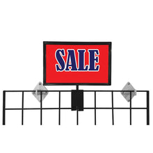 Metal Sign Holder For Grid Econoco BLKMC711 (Pack of 5 )