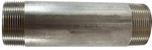 1-1/2" X Close 304 Stainless Steel 48140