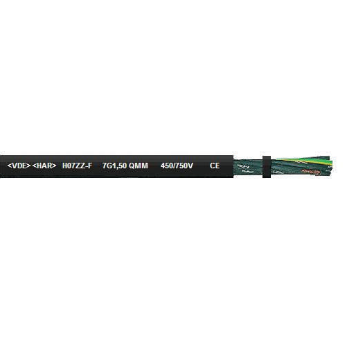 H07ZZ-F Bare Copper Halogen-Free Heavy-Duty Flexible Cable