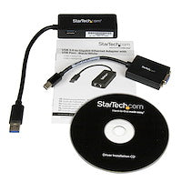 Lenovo ThinkPad X1 Carbon VGA and Gigabit Ethernet Adapter Kit USB 3.0 to GbE Black