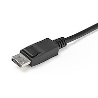 2 Port DisplayPort KVM Switch 4K 60Hz Compact Dual Port UHD DP 1.2 USB Desktop KVM Switch with 4ft Cables & Audio