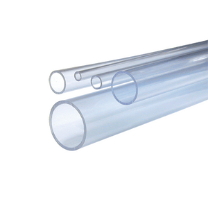 1/2"-W Plain End Near Clear Schedule-80 PVC Pipe 800CL-005H