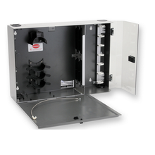 Pretium Wall-Mountable Housing (PWH) Holds 4 CCH Connector Panels CORNING-C PWH-04P