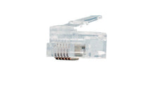 Vertical Cable RJ12 6 Position Telephone Plug 009-008/66R-100 (Pack of 100)