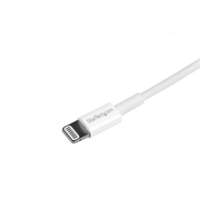 3' Apple 8-pin Slim Lightning to USB Apple MFi Certified Charging Cable White