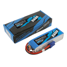 Gens Ace 5500mAh 3S1P 11.1V 60C Lipo Battery Pack With EC5 Plug