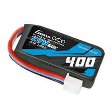Gens Ace 400mAh 2S1P 7.4V 60C Lipo Battery Pack With JST-XHR Plug