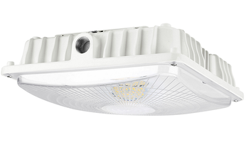 100W 100-227V 4000K CCT 11500 Lumens White LED Canopy Light