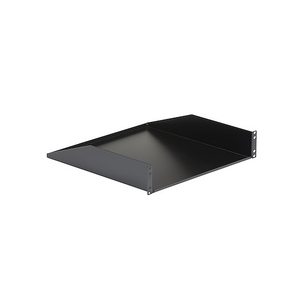 2U Server Rack Shelf Universal Mount Heavy Duty Steel 18" Deep Cantilever Tray Holds Upto 125lbs For 19" Network Equipment Rack & Cabinet