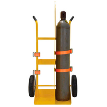 Welding Cylinder Cart Foam-Filled Wheels 22-13/16 x 34-1/4 x 66-3/8 CYL-EH-FF