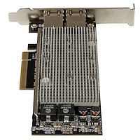 2-Port PCI Express 10GBase-T Ethernet Network Card Up to 20Gbps Bandwidth per port with Intel X540 Chip