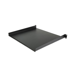 1U Server Rack Shelf Universal Rack Mount Cantilever Shelf 16" Deep Tray Heavy Duty Steel For 19" Network Equipment Rack