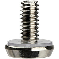 Nickel Plated 12-24 Server Rack Screws Steel Construction (Pack of 50)