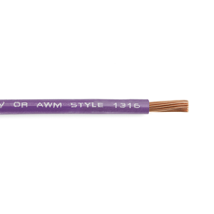 Waytek WN18 18 AWG 1C 16/30 Stranded Bare Copper Unshielded TFFN UL 1408/1316 600V Hook-Up Wire