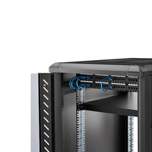 1U Adjustable Mounting Depth Server Rack Mount Shelf 27.5in Deep Universal Tray For 19" AV, Data & Network Equipment Rack