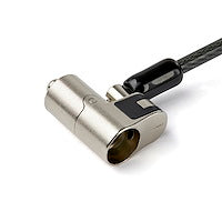 3-in-1 Universal Laptop Cable Lock Keyed Laptop/Desktop Security Cable Lock 6.5ft Push-to-Lock Button