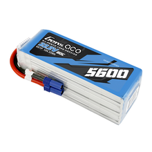 Gens Ace 5600mAh 6S1P 22.2V 80C Lipo Battery Pack With EC5 Plug