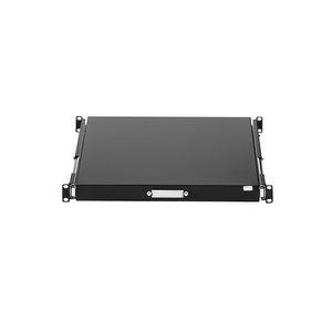 1U 22" Deep Sliding Server Rack Cabinet Shelf Steel Black