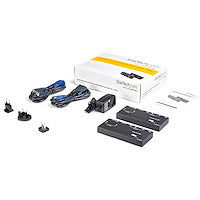 Long Range USB VGA KVM Console Extender over Cat5 UTP - 1000 ft Steel