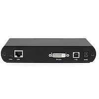 USB DVI over Cat 5e / Cat 6 KVM Console Extender w/ 1920x1200 Uncompressed Video 330ft Aluminum