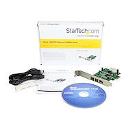 3 Port 2b 1a 1394 PCI Express FireWire Card Adapter Add 2 native FireWire 800 ports