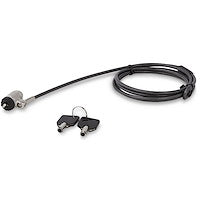 Laptop Cable Lock with Keys Keyed Security Cable Lock for Compatible K-Slot 6ft Coated Steel Cable Lock