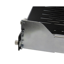 2U 19” Vented Sliding Server Rack Tray Shelf 24" Deep Holds Upto 125lb With Cable Management Arm For Equipment Rack