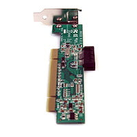 PCI to PCI Express Adapter Card PCI Expansion Slot Standard Profile Green