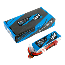 Gens Ace 1800mAh 2S1P 7.4V 45C Lipo Battery Pack With Deans Plug