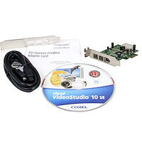 3 Port 2b 1a Low Profile 1394 PCI Express FireWire Card Adapter 400/800 Mbps Small Expansion Slot
